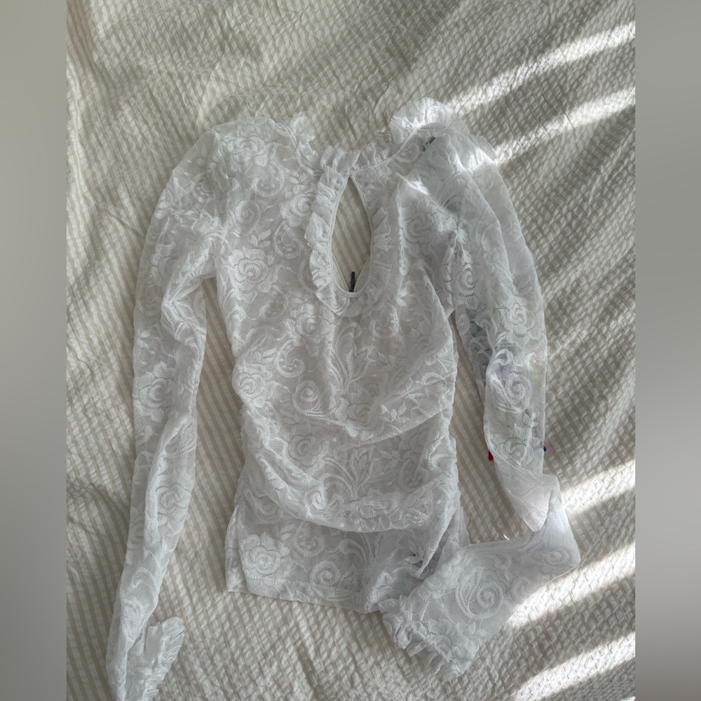 NWT MSGM lace top size 38 italian